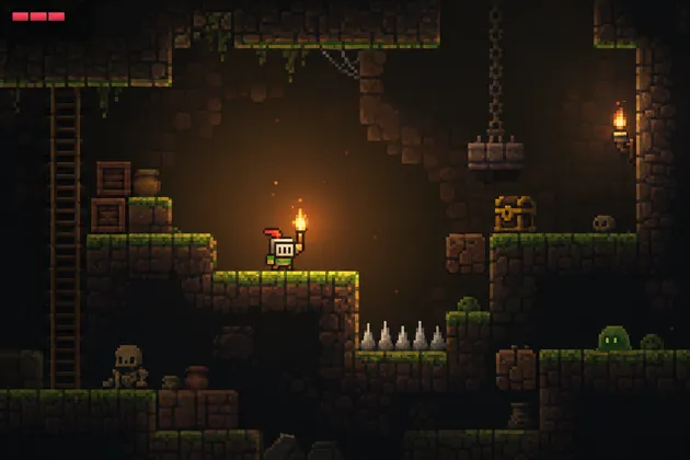 The Torch, a Godot game by Omar, creator of Coding Quests